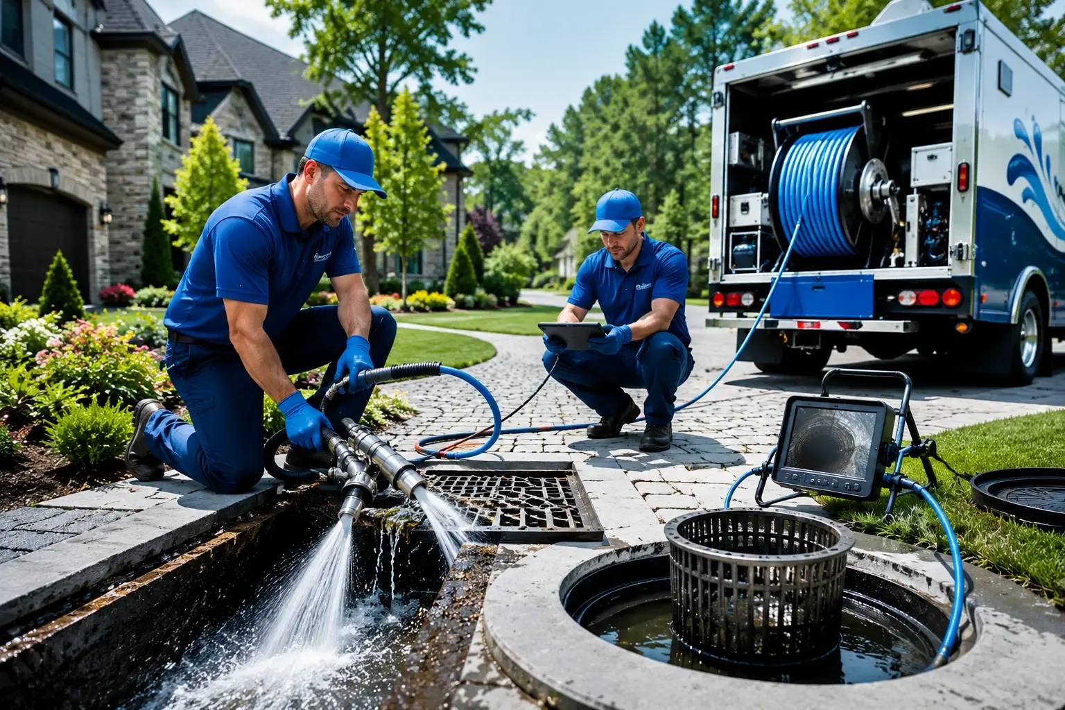 Local outdoor drain cleaning professionals in Vaughnsville, OH