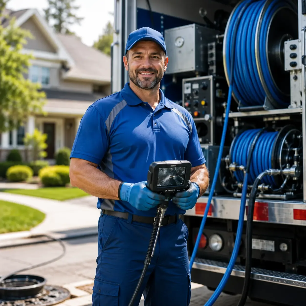 Local outdoor drain cleaning specialists in Vaughnsville, OH